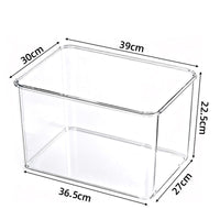 Clear Acrylic Desktop Fish Tank with Ecological Landscape for Goldfish and Turtles