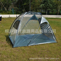 Outdoor Sunroom Greenhouse Tent - Portable Windproof Rainproof Shelter for Plants, Stalls, and Relaxation