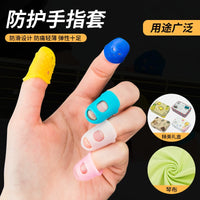 Guitar Fingertip Protectors for Kids & Adults - Ukulele, Thumb Piano, Left Hand Pain Relief Finger Sleeves