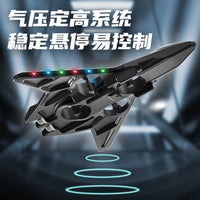 Remote Control Fighter Jet Drone for Kids with Lights, Stunt Rolls, Altitude Hold, and Durable Design