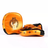 FIGHTBRO PU Leather Boxing Focus Mitts for Muay Thai MMA Taekwondo Karate Training