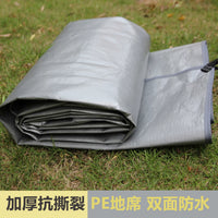 Outdoor PE Waterproof Ground Tarp for Camping Tent Footprint