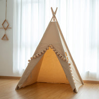 Little Sprout Kids Indian Teepee Tent Play House for Girls Princess Room Indoor Game Tent