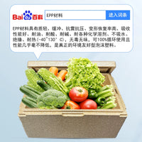 Food-Grade EPP Foam Insulated Cooler Box for Perishable Goods Transport