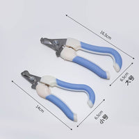 Pet Nail Clippers for Dogs and Cats, Stainless Steel Grooming Tool