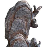 Outdoor Chinese Retro Rusty Stone Garden Landscape Ornament Artificial Rock Decor