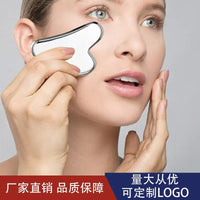 Stainless Steel Gua Sha Scraping Massage Tool for Face and Body