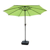 Outdoor Patio Umbrella with Crank, Commercial Grade Sunshade for Garden, Deck, Pool, and Yard