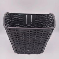 Woven Bicycle Basket for Commuter, Electric, and Road Bikes - Universal Front Storage