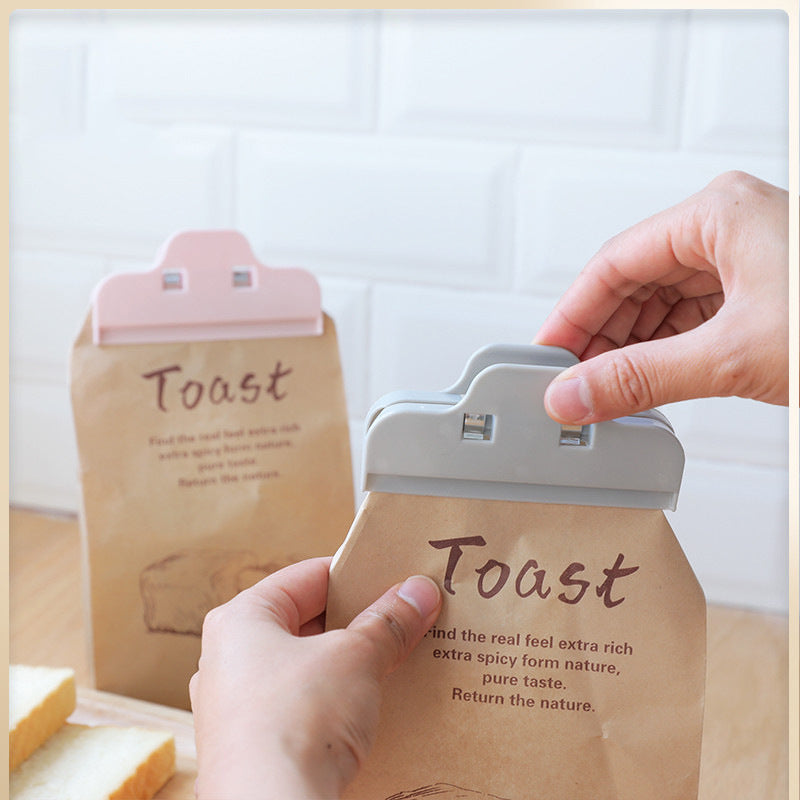 Japanese Style Food Bag Sealing Clips for Kitchen Snacks