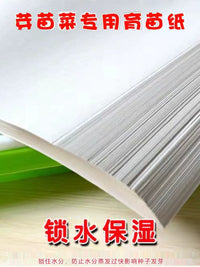 Seedling Germination Paper for Hydroponic Vegetable Cultivation