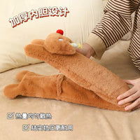 Long Hot Water Bottle for Bed Warming, Thickened Explosion-Proof Design, Foot Warmer