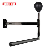 Wall-Mounted Boxing Rotating Reflex Bar with Speed Ball