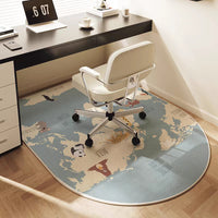 Chair Mat for Hardwood Floor, Office Chair Mat for Rolling Chairs, Non-Slip Desk Chair Mat for Home Office