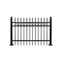 Galvanized Steel Garden Fence Outdoor Park Villa Security Railing