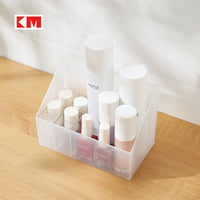 Bathroom Mirror Cabinet Organizer Cosmetic Storage Box with Dividers