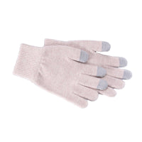 Unisex Cashmere Touchscreen Gloves for Winter - Solid Color Knitted Warm Outdoor Cycling Gloves