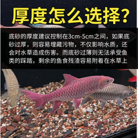 Natural Black Iron Gallbladder Sand for Aquarium Landscaping, Turtle Tanks, and Fish Color Enhancement