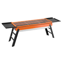 Foldable Charcoal Grill, Portable Outdoor Barbecue Grill for Camping and Home Use