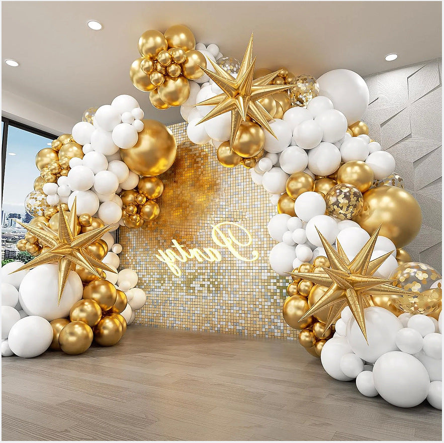 Explosion Star Thickened Balloon Arch Kit for Birthday Parties, Graduations, and Grand Openings