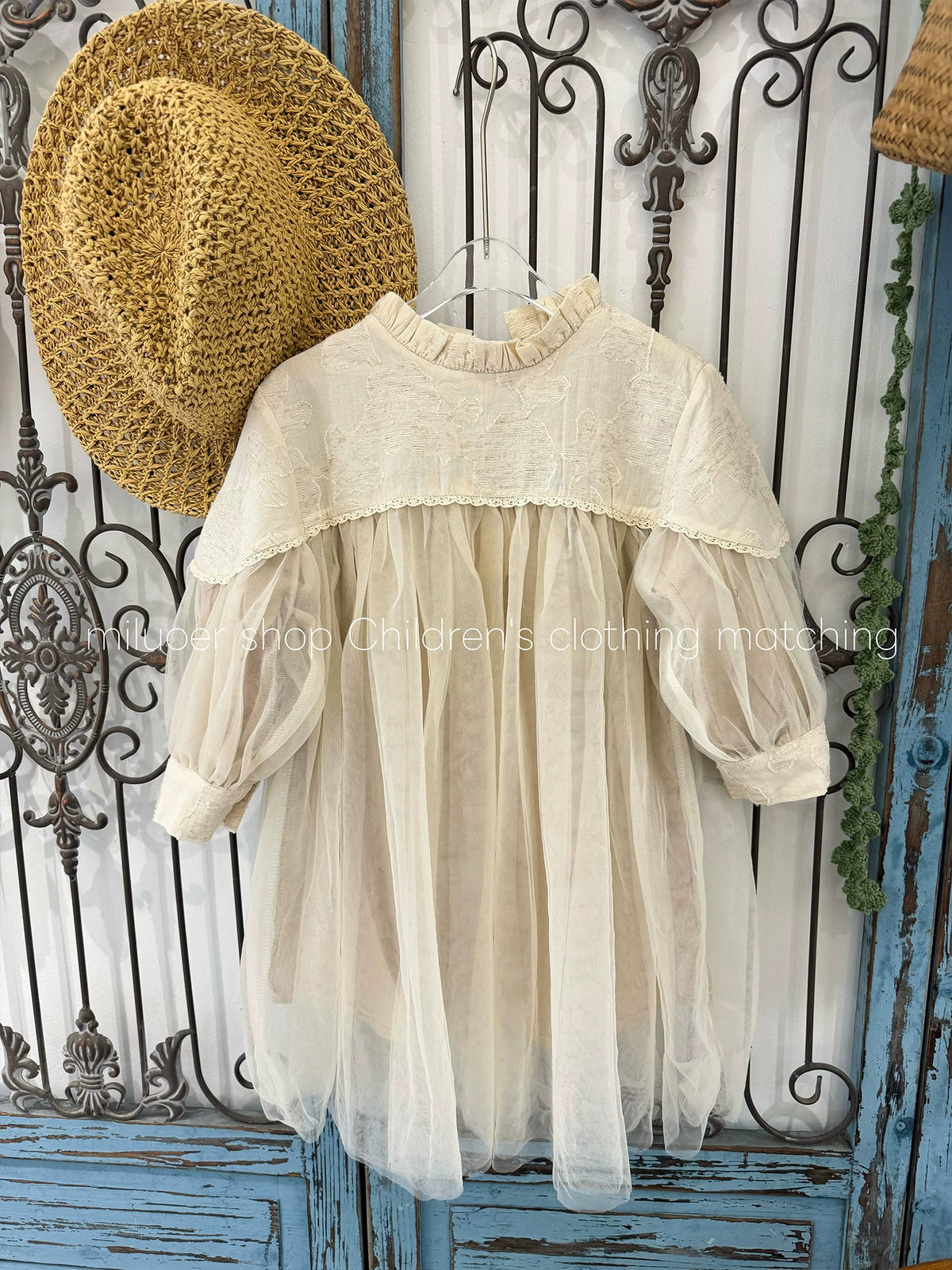 Girls' Princess Dress for Spring/Autumn, Elegant Birthday Party Gown for Toddlers and Kids