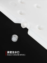 Reusable Large Commercial Ice Box for Fruit Preservation, Water Injection Freezing Ice Pack, Ice Tray, Ice Block, Ice Plate for Stalls