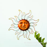 Modern Minimalist Metal Sunflower Wall Decor for Home and Garden