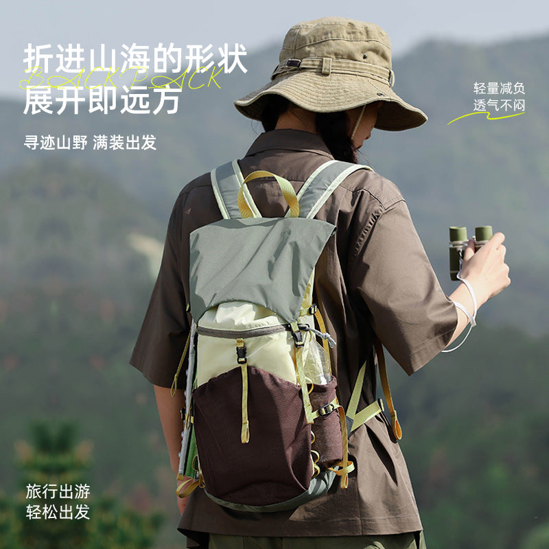 Lightweight Outdoor Hiking Backpack for Mountaineering and Cycling