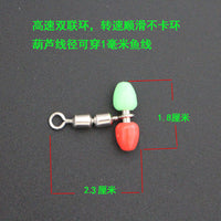 High-Speed Luminous Swivel Connector for Fishing Rigs