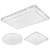 Ceiling Light Cover Replacement Round/Square Acrylic Lampshade for Bedroom Fixtures