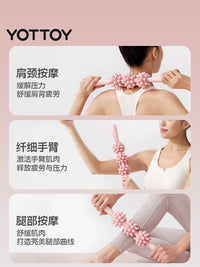 Muscle Roller Stick for Deep Tissue Massage, Leg and Body Massage Roller for Fitness, Yoga, and Recovery