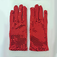 Sequin Dance Gloves for Adults - Festive Performance & Masquerade