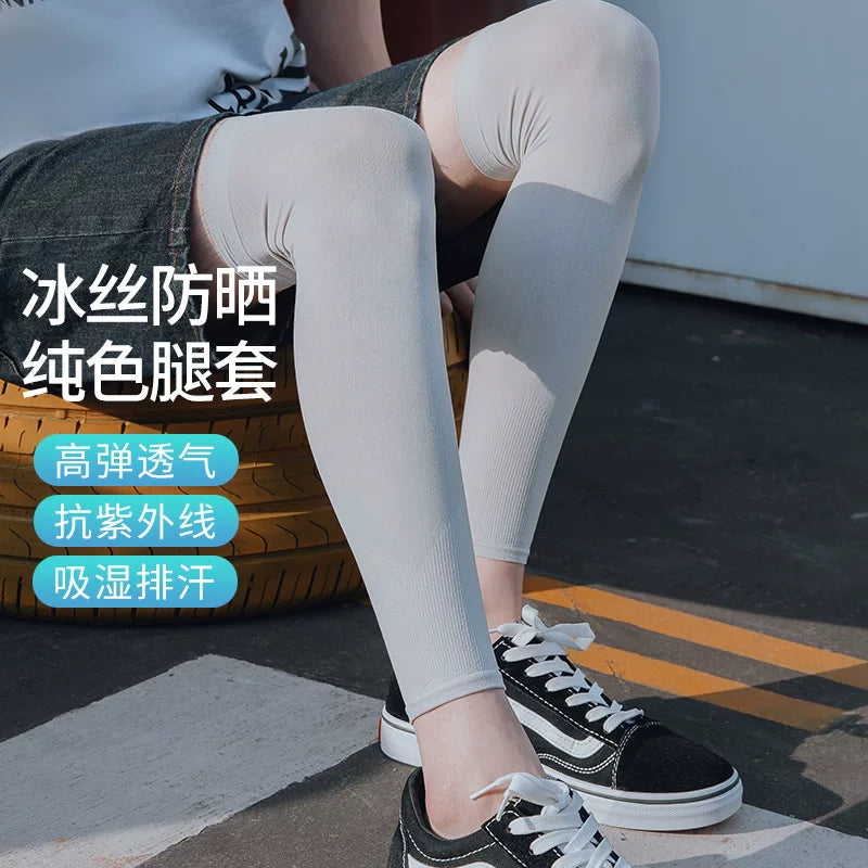UV Protection Leg Sleeves for Outdoor Sports Cycling Running