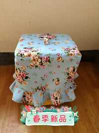 Fabric Dust Cover for Microwave Oven, Toaster, Juicer, Bread Maker, or Air Purifier - Portable Double-Layer Thickened