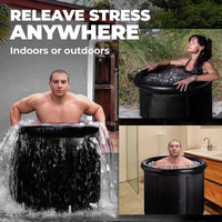 Inflatable Portable Ice Bath Tub for Cold Water Therapy