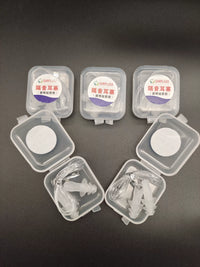 5 Pairs Noise Cancelling Silicone Earplugs for Sleep, Swimming, and Industrial Use
