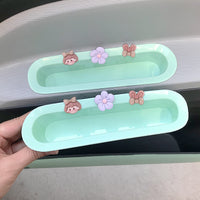 Wuling Hongguang Mini EV Door Storage Box Interior Organizer Macaron Style