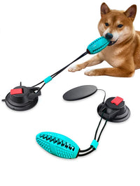 Pet Dog Suction Cup Toy Holder for Outdoor Camping and Home Use