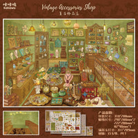 Kakawoo 3D Diorama Sticker Set for Miniature Scenes - DIY Educational Toy for Girls