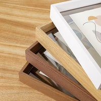 Double-Sided Transparent Acrylic Photo Frame for Tabletop Display, A4/6-inch, DIY Specimen/Calligraphy/Painting Mounting