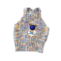 Christmas Knitted Pet Apron Bib Sweater for Cats and Dogs