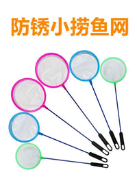 Aquarium Fish Net for Goldfish and Tropical Fish, Fine Mesh Small Hole Fish Tank Skimmer