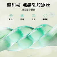 Pet Cooling Mat for Cats and Small Dogs, Latex Ice Silk Breathable Summer Sleep Pad