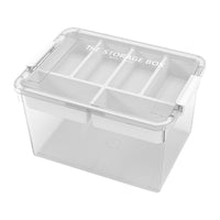 Xitianlong Stackable Plastic Storage Bins with Lids for Toys, Building Blocks, and Parts