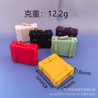 Miniature Dollhouse Suitcase for BJD Dolls & Photography Props