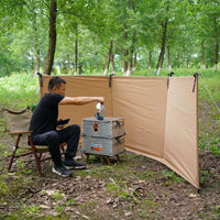 Outdoor Windproof Camping Windbreak Screen for Stove Tent Picnic