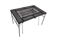 Outdoor BBQ Grill Table Rectangular Foldable Detachable Legs Manufacturer Direct Supply 2023 New Model
