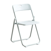 Foldable Plastic Dining Chair with Backrest for Home, Office, Training, and Events