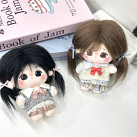 10cm Doll Clothes "Honor Student" Outfit for Cotton Dolls, Cute Plushie Replacement Set