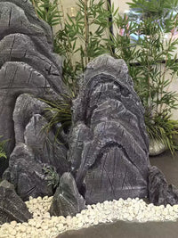 Artificial Taihu Stone Mountain Prop for Film, Stage, Window Display, Wedding Decor, and Landscaping